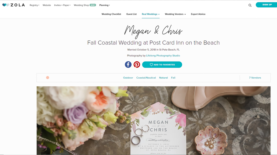 Lifelong Photography Studio Wedding at Postcard Inn Featured